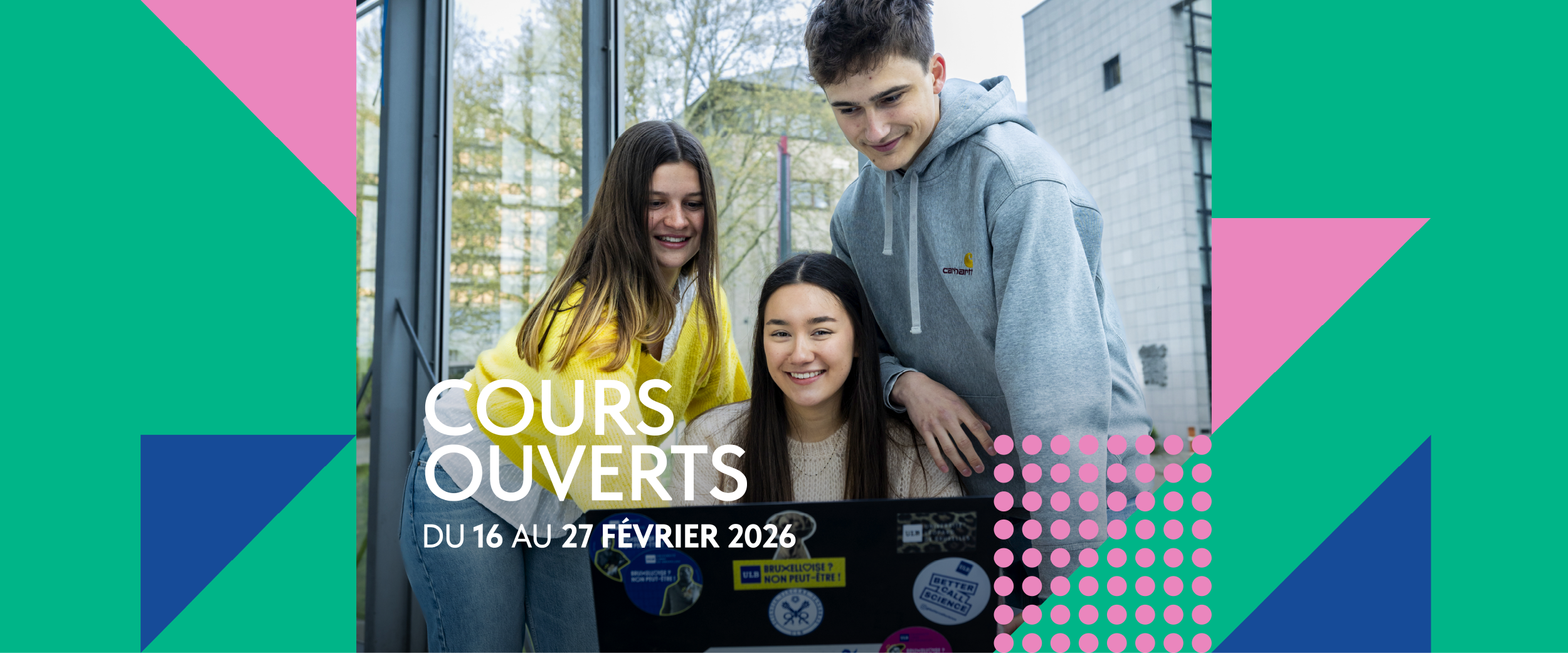 Cours ouverts à l'ULB - Site du Pôle Santé
